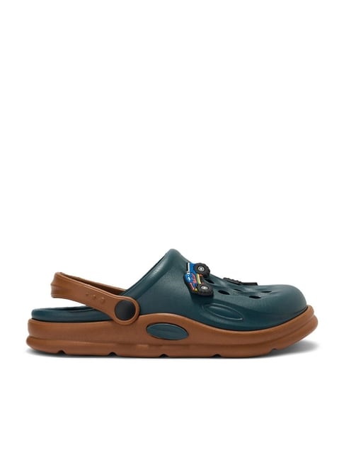 Pantaloons Junior Kids Chocolate Brown Clogs-picture-36