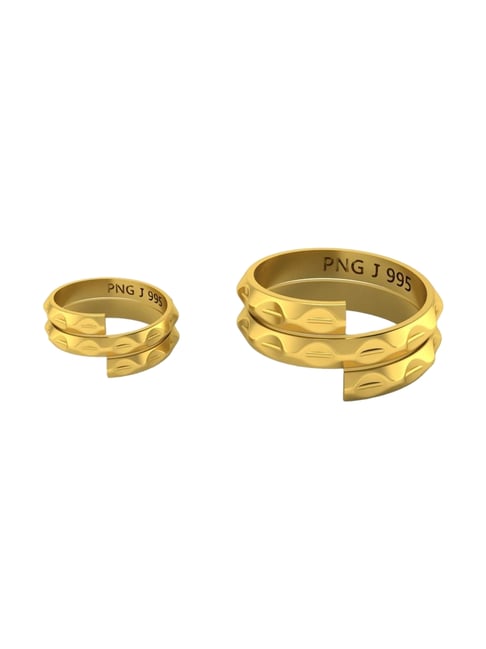 P.N.Gadgil Jewellers 24k (995) Yellow Gold Rings for Unisex