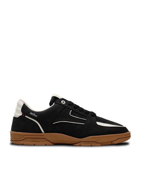 7-10 Men's Karigar Kohl Black Low Top Sneakers-picture-42