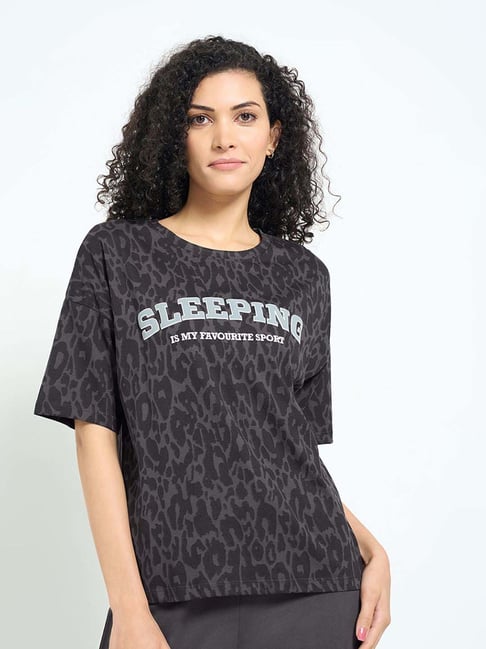 Dreamz By Pantaloons Black Regular Fit Printed T-Shirt-picture-39