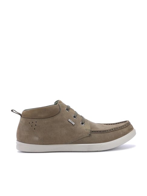 Woodland Men's Olive Green Sneakers-picture-28