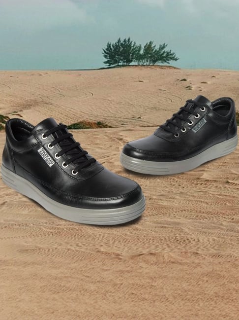 Woodland Men's Black Sneakers