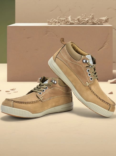 Woodland Men's Dubai Khaki Sneakers-picture-29
