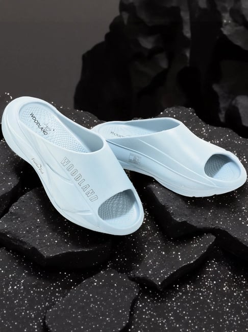 Woodland Men's Dusty Blue Slides-picture-39