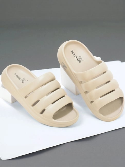 Woodland Men's Taupe Slides-picture-24