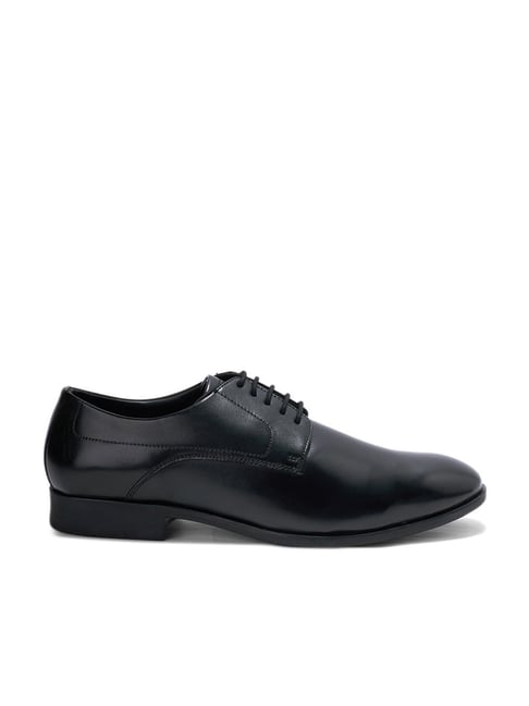 Byford by Pantaloons Men's Black Derby Shoes-picture-46