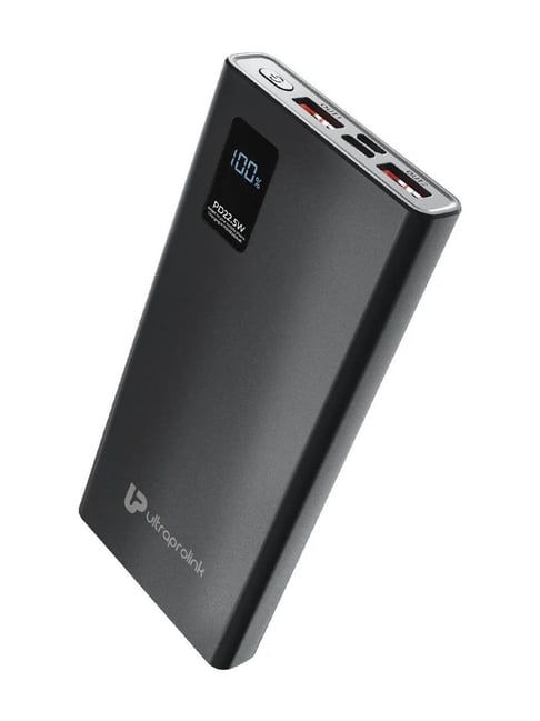 UltraProlink 10,000 mAh Compact Power Bank for Smartphones & Tablets