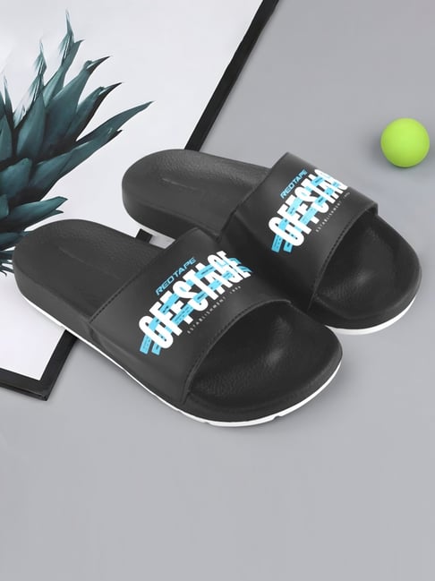 Red Tape Men's White & Black Casual Sandals-picture-36