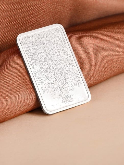 Touch925 999 Silver Banyan Tree Coin Bar