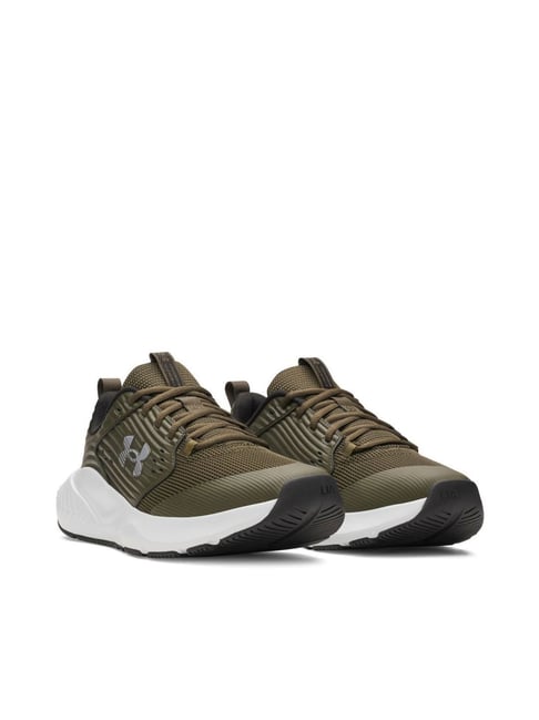 UNDER ARMOUR Men's Charged Commit Green Running Shoes