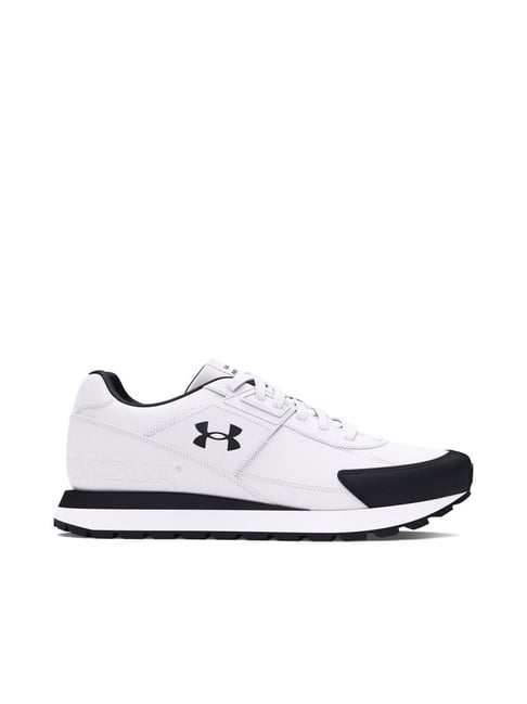 UNDER ARMOUR Men's Essential White Running Shoes-picture-10