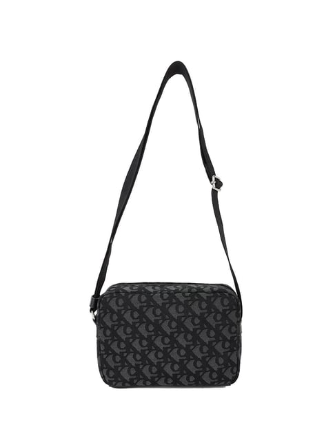 Calvin Klein Black Logo Cross Body Bag