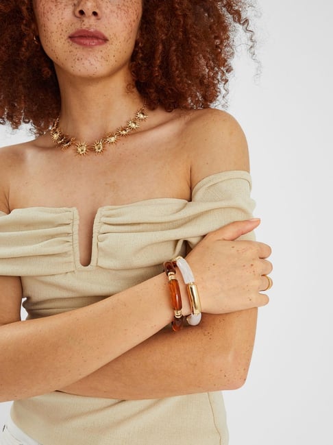 Accessorize London Multi Bracelets for Women Pack of 2