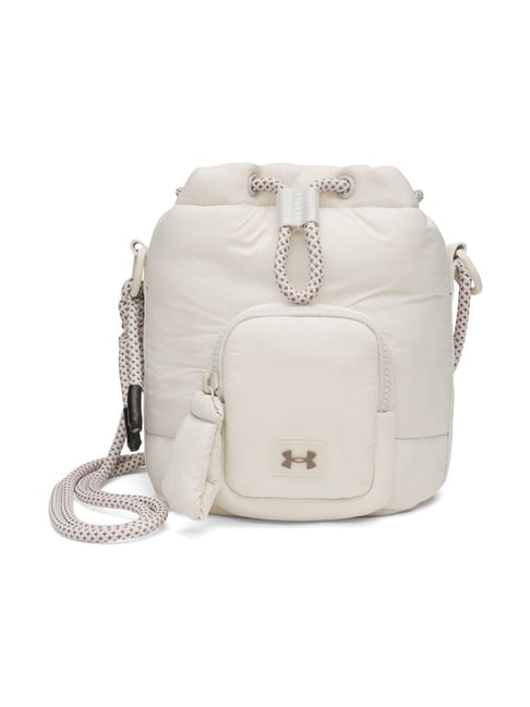 UNDER ARMOUR White Studio Puffer Bucket Bag-picture-13