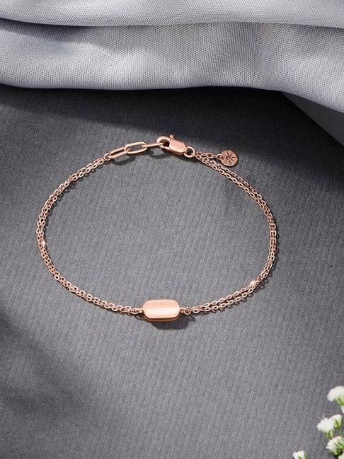 litestyle by png P.N.Gadgil Jewellers 18K Rose Beam Gold Bracelets for Women-picture-10