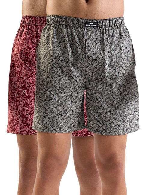 Park Avenue Multicolor Cotton Comfort Fit Printed Boxers