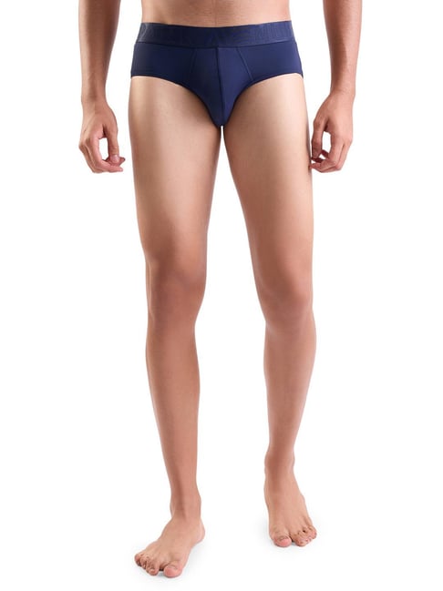 Park Avenue Dark Blue Regular Fit Briefs-picture-36