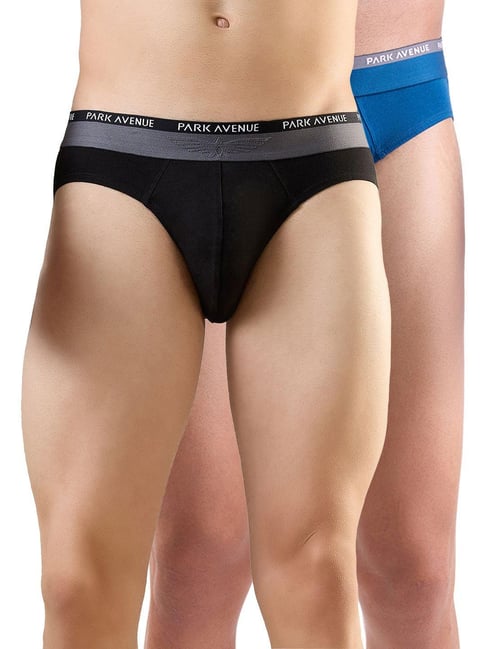 Park Avenue Multicolor Regular Fit Briefs - Pack of 2