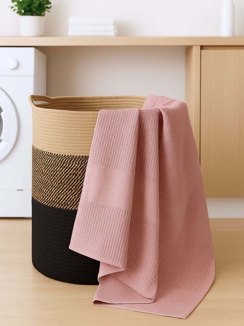 Haus & Kinder Dusty Rose Cotton Bath Towel Pack of 1