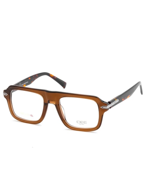 idee brown square eye frames for men