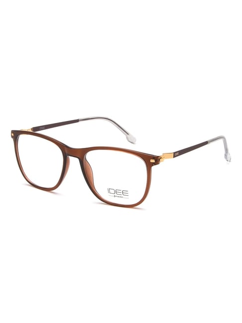 idee brown square eye frames for men