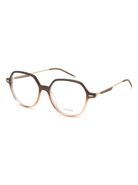 idee brown round eye frames for women