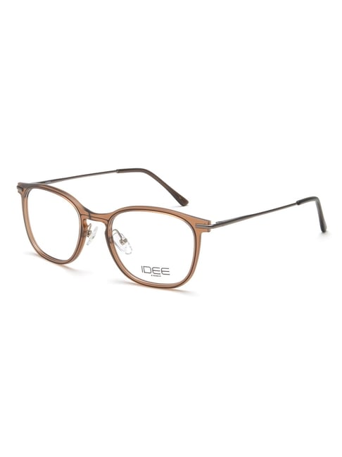 idee brown round unisex eye frames