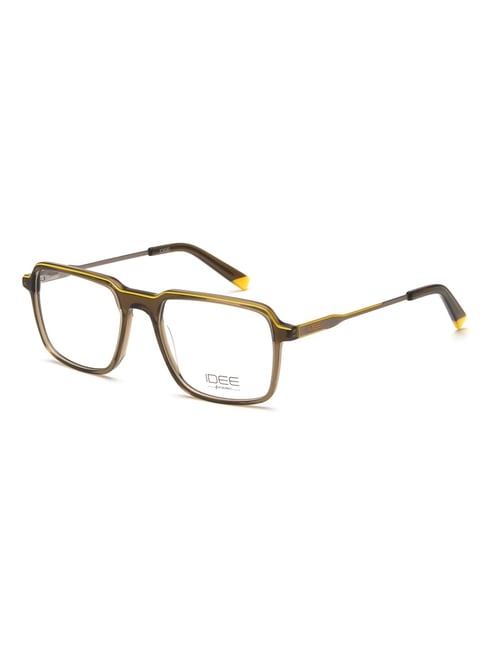idee brown square eye frames for men