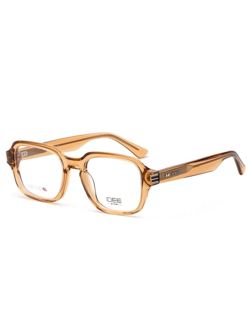 idee brown square eye frames for men