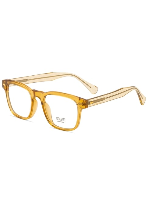 idee brown square eye frames for men