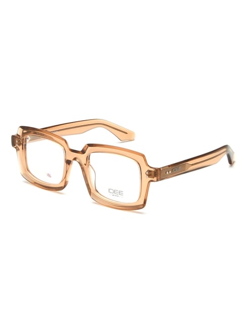idee brown square eye frames for men
