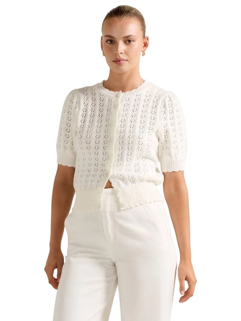 Bianca Stitch Detail Knit Top
