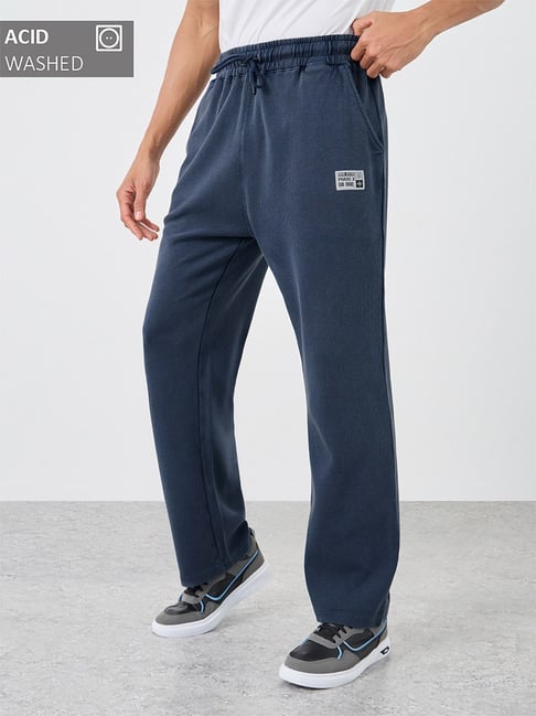 Styli Navy Relaxed Fit Joggers-image-18