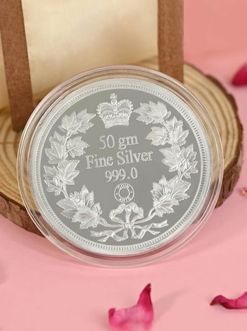 Touch925 Pure 999 Silver 50g Queen Victoria Coin