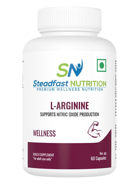 L-Arginine Support Nitric Oxide Production-60 Capsules