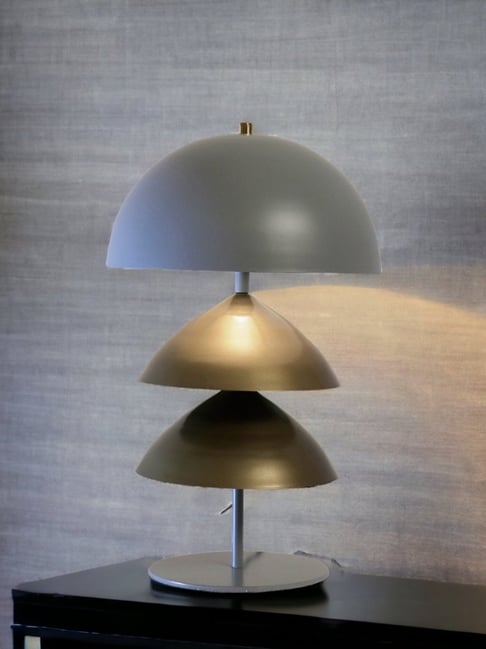 Home Blitz Grey Iron Klint Ray Table Lamp-picture-48