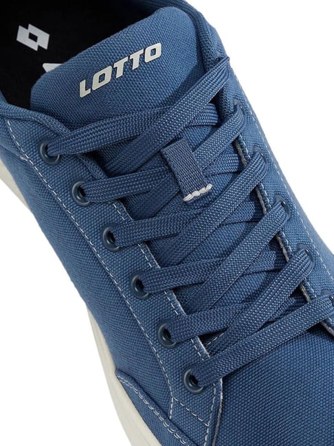 Lotto Men's Strada Vele Blue Casual Sneakers
