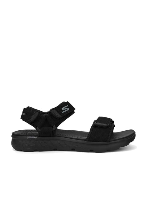 Skechers Men's On The Go 400 Black Floater Sandals