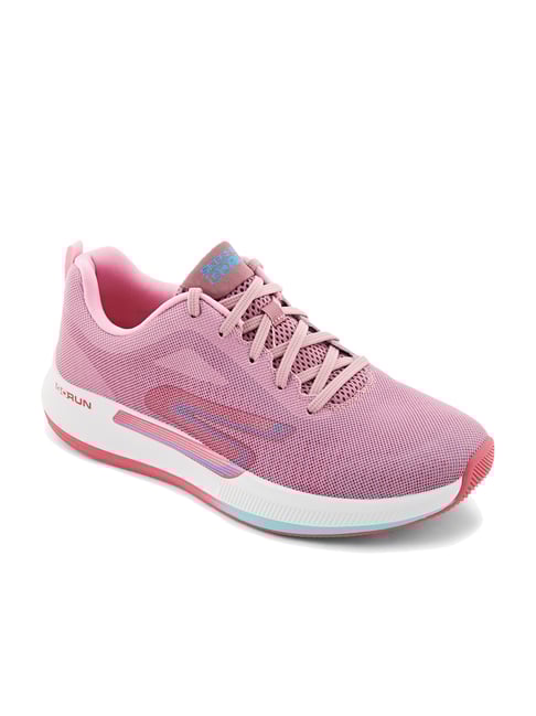 Skechers Women's Go Run Pulse-Get Moving Mauve Running Shoes