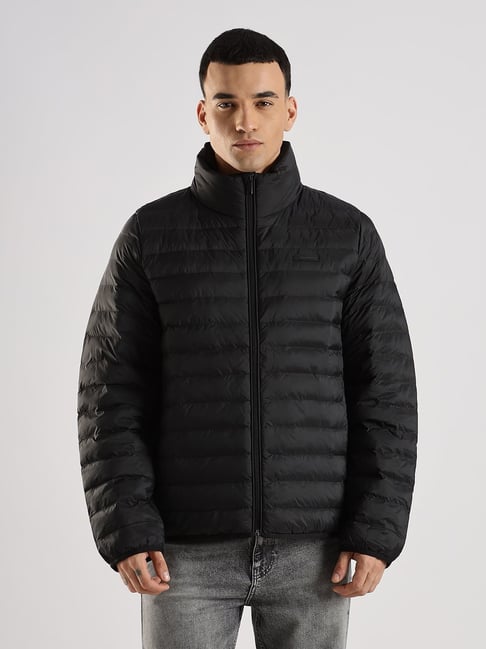 Calvin Klein Jeans Black Regular Fit Quilted Jacket-picture-24