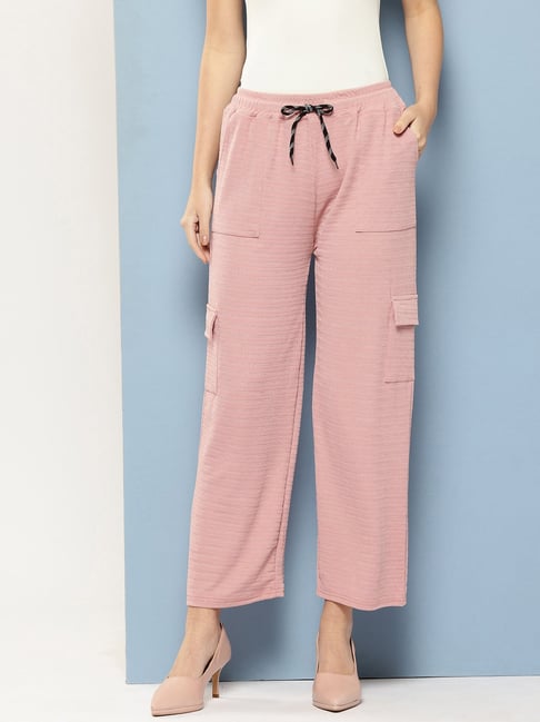 Aarika Peach Regular Fit Cargo Pants-picture-10