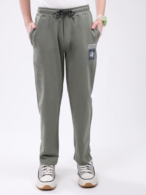 Monte Carlo Kids Light Green Printed Trousers-picture-11