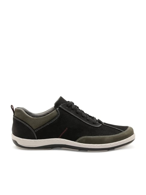 Ergon Men's Black & Khaki Sneakers-picture-18