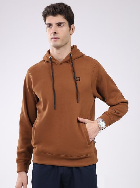 Rock.it Brown Solid Regular Fit Sweatshirt-picture-26