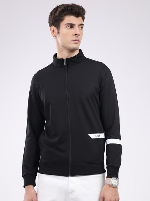Rock.it Black Solid Regular Fit Sweatshirt-picture-21