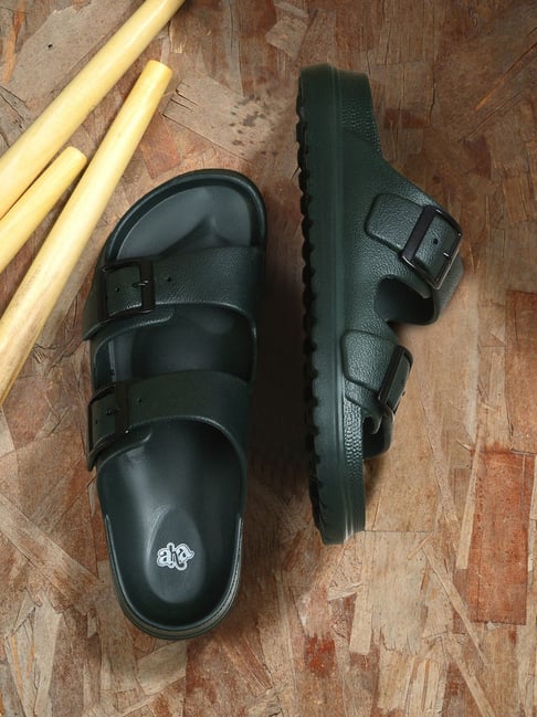 Liberty Men's A-HA COMMIT Olive Green Casual Sandals