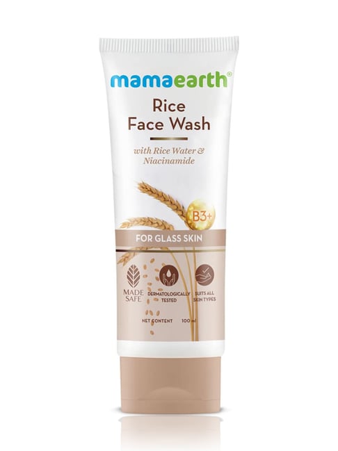 Mamaearth Rice Water & Niacinamide Face Wash - 100 ml