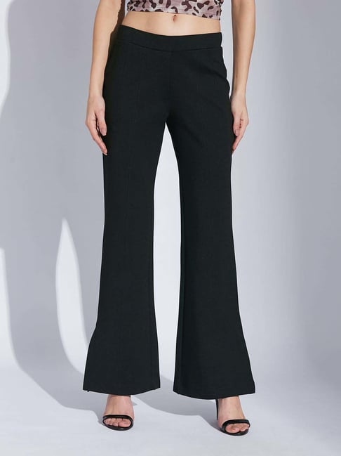 Latin Quarters Black Regular Fit Trousers-picture-31