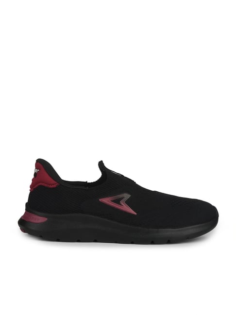 Power Men's Black Slip-On Shoes-picture-53