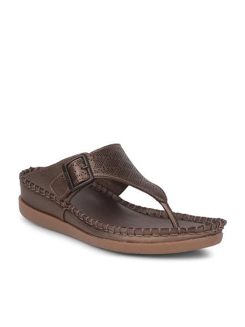 Scholl Women's Brown Casual Sandals